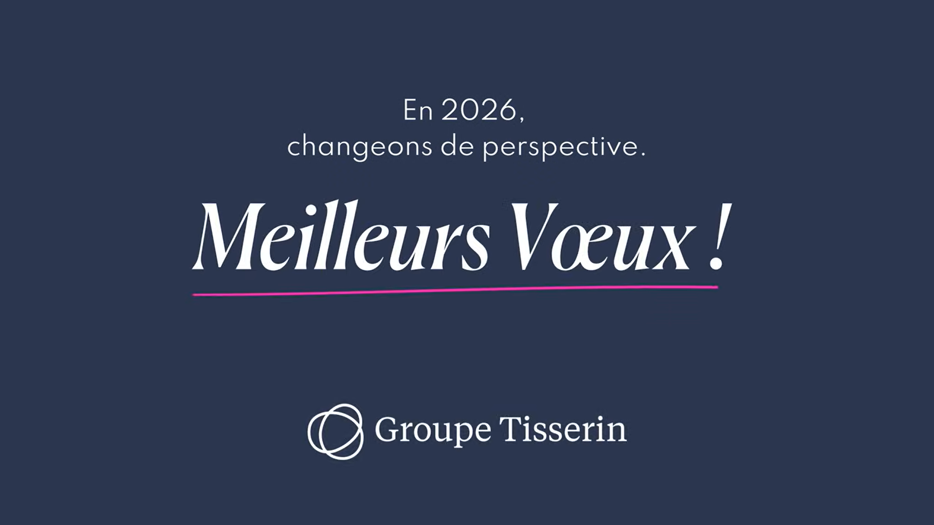 Voeux 2026 groupe tisserin